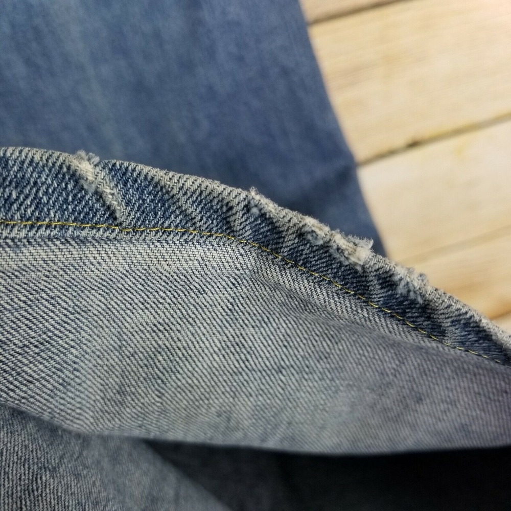 Gap Flare Stretch Jeans Womens 14 Regular Blue Cotton Blend Mid Rise Medium Wash - Picture 11 of 11
